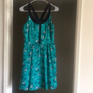 Turquoise dress